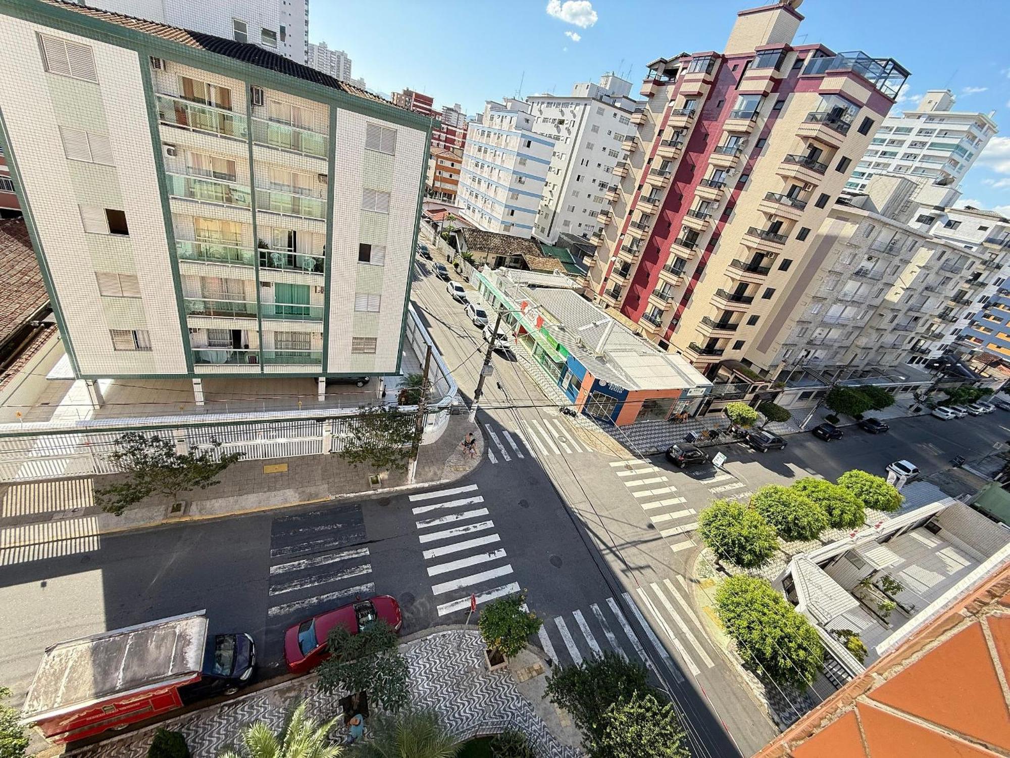 Apartament Pe Na Areia Praia Do Canto Do Forte IV Praia Grande  Zewnętrze zdjęcie